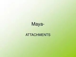 Maya-