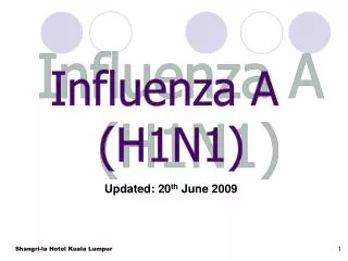 Influenza A (H1N1)