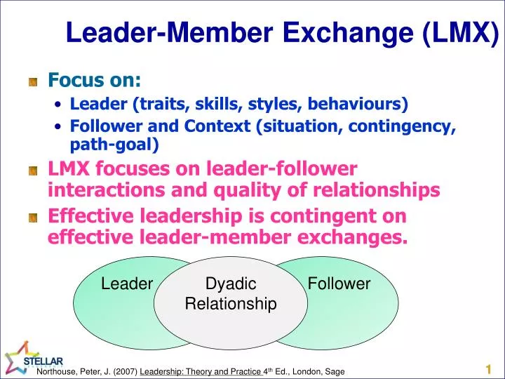 leader member exchange lmx