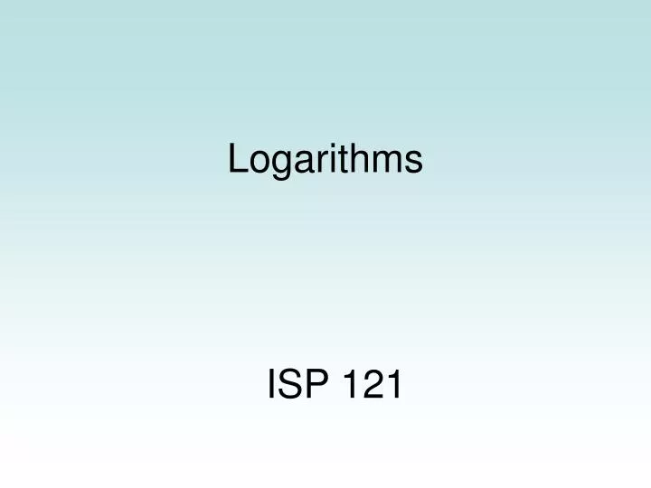 isp 121