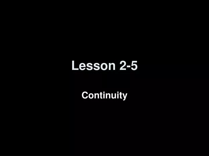 lesson 2 5