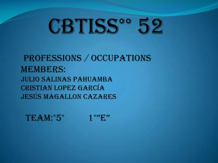 cbtiss 52