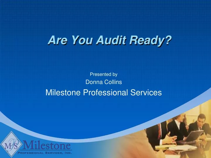 are you audit ready