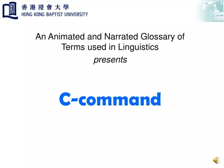 c command