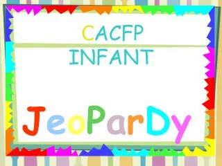 C ACFP INFANT