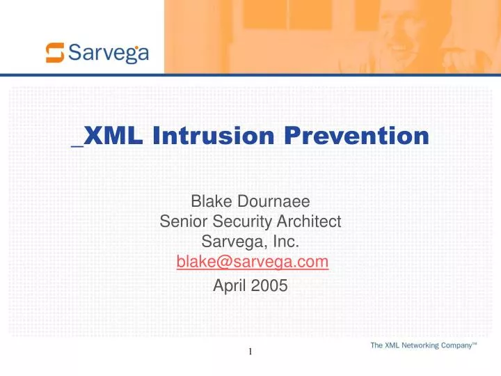 xml intrusion prevention