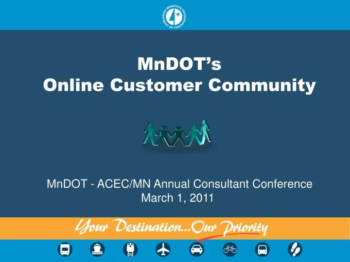 mndot s online customer community