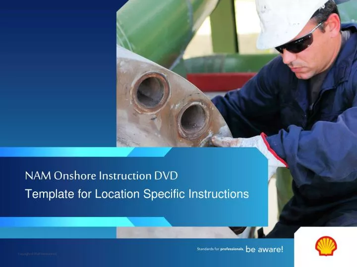 nam onshore instruction dvd template for location specific instructions