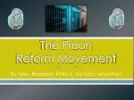 The Prison Reform Movement - slide 1