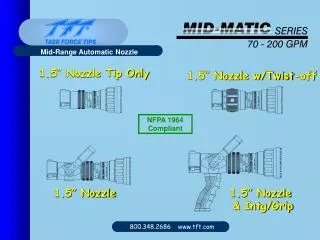 Mid-Range Automatic Nozzle