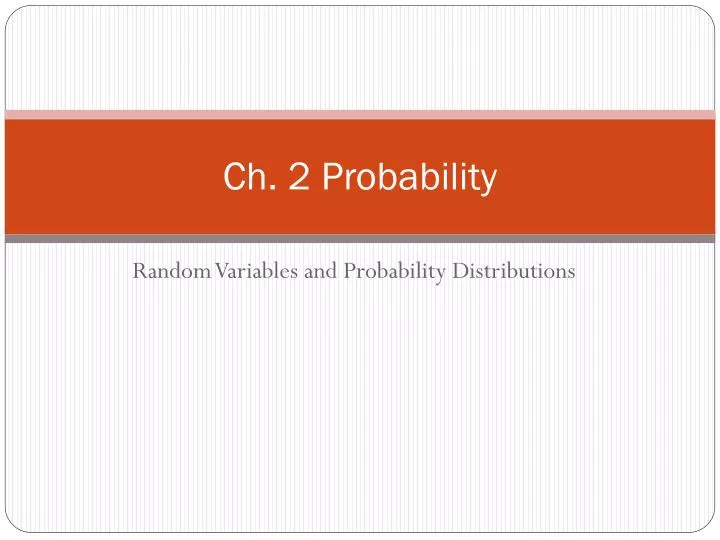 ch 2 probability