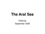 The Aral Sea
