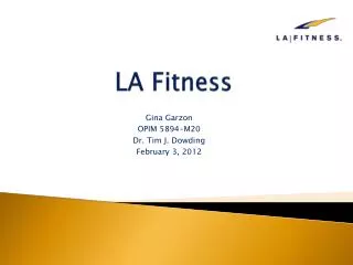 LA Fitness