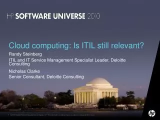 Cloud computing: Is ITIL still relevant?