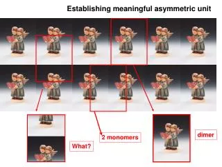 Establishing meaningful asymmetric unit