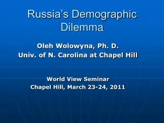 russia s demographic dilemma
