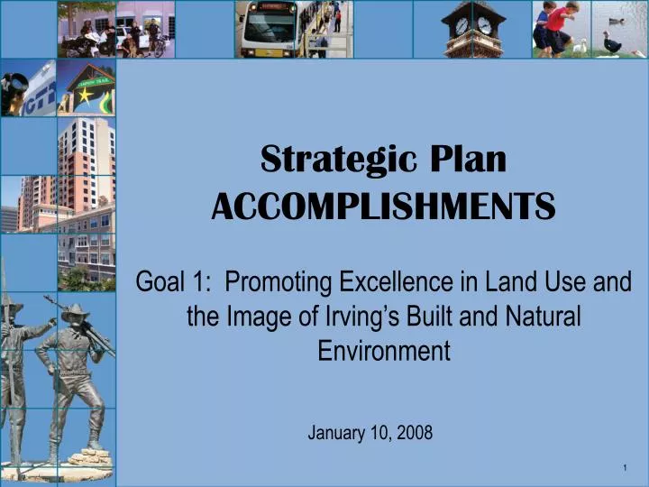 strategic plan accomplishments