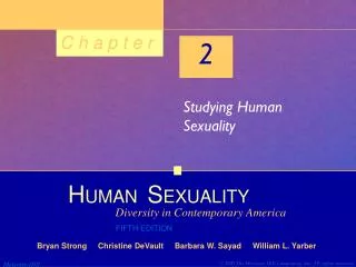 Studying Human Sexuality