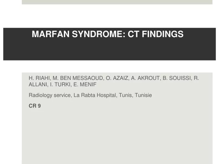 marfan syndrome ct findings