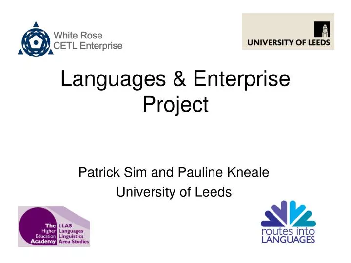 languages enterprise project