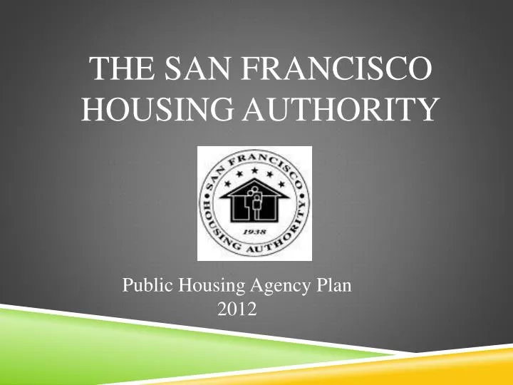 the san francisco housing authority