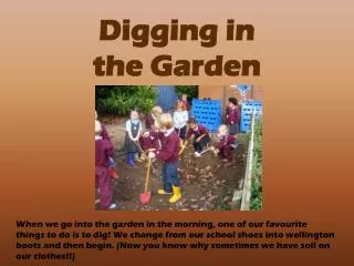 Digging in the Garden