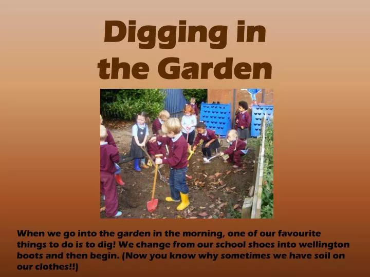 PPT - Dig, Dig, Digging PowerPoint Presentation, free download