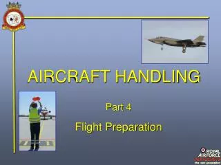 AIRCRAFT HANDLING