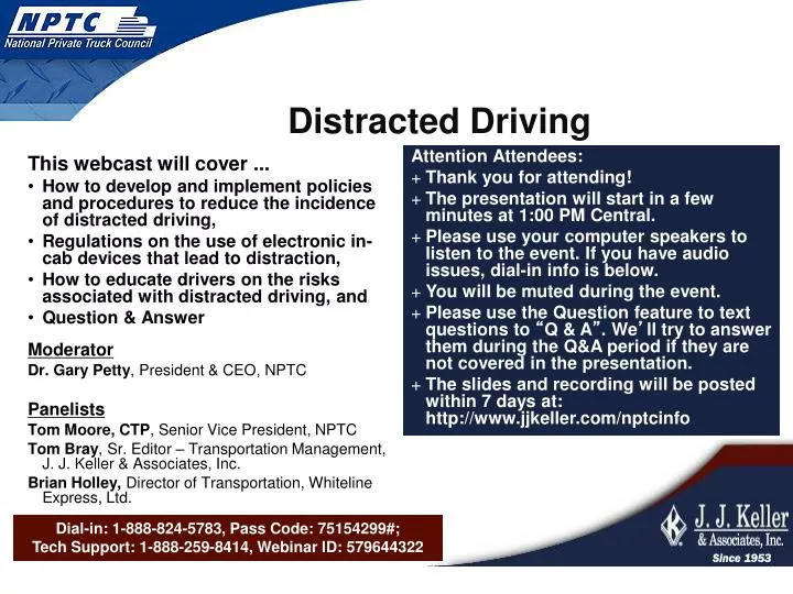 distracted driving