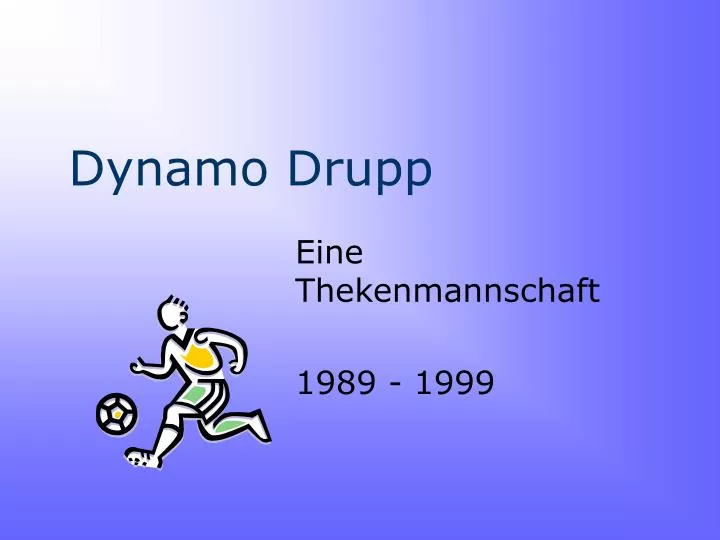 dynamo drupp