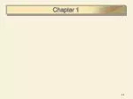 Chapter 1 - slide 1