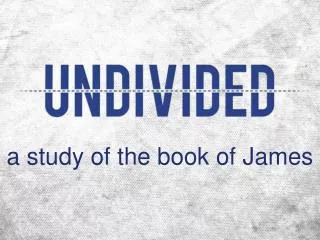 a study of the book of James
