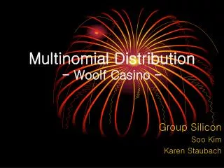 Multinomial Distribution - Woolf Casino -