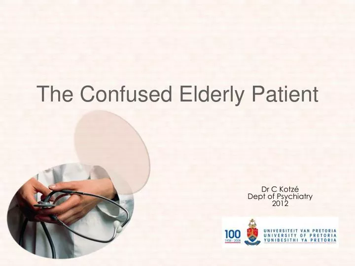 the confused elderly patient