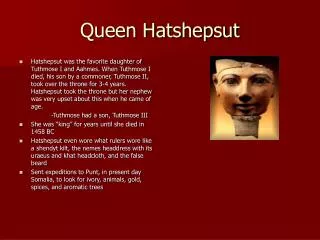 Queen Hatshepsut