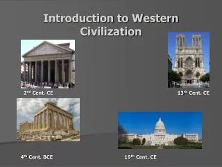 Introduction to Western Civilization