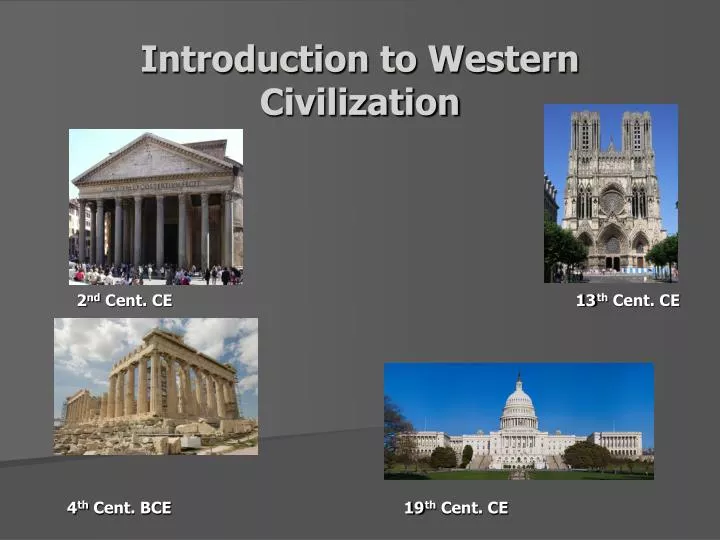 introduction to western civilization