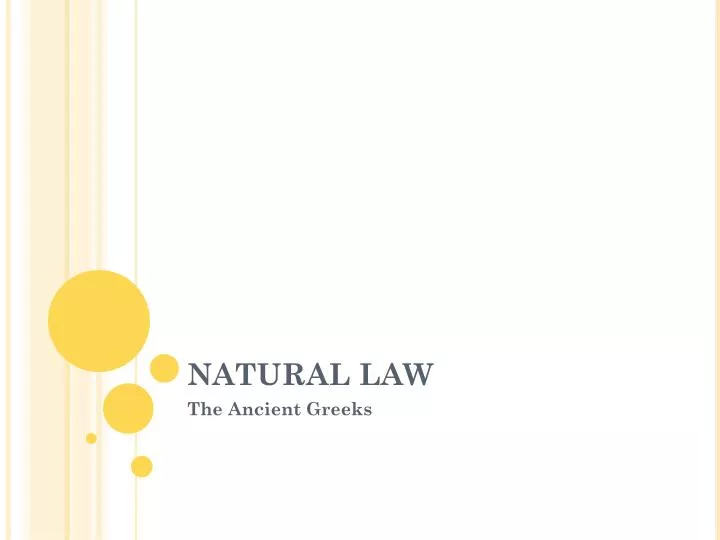 natural law