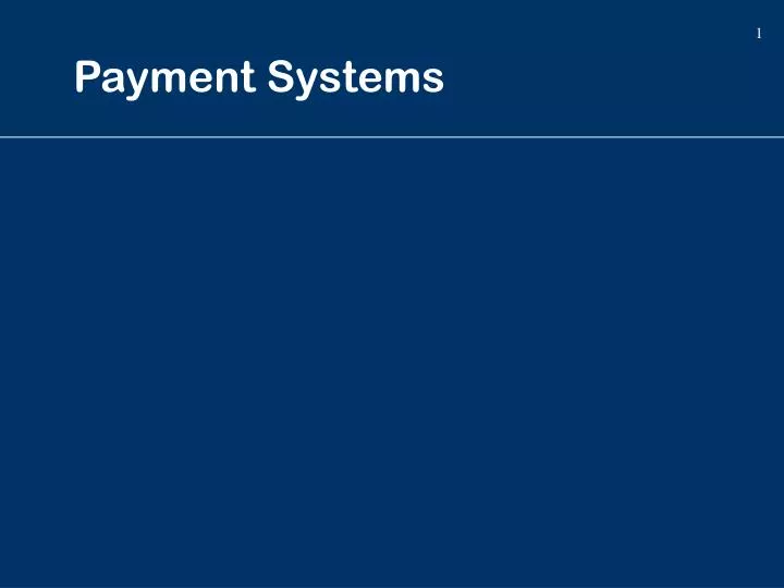 payment systems