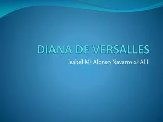 diana de versalles