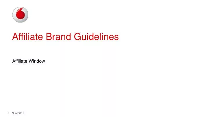affiliate brand guidelines