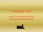 The Orphan Train - slide 1