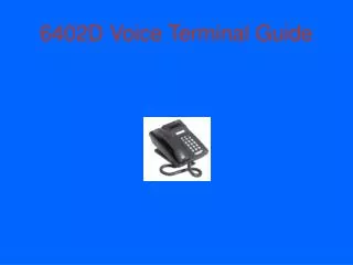 6402D Voice Terminal Guide