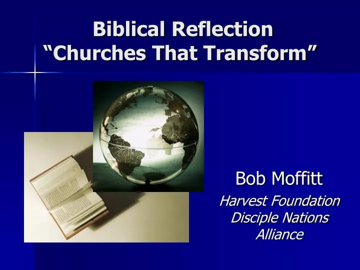 biblical reflection churches that transform