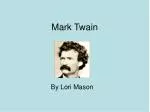 Mark Twain - slide 1