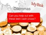 Dilemmas - slide 1