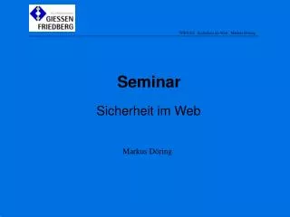 seminar