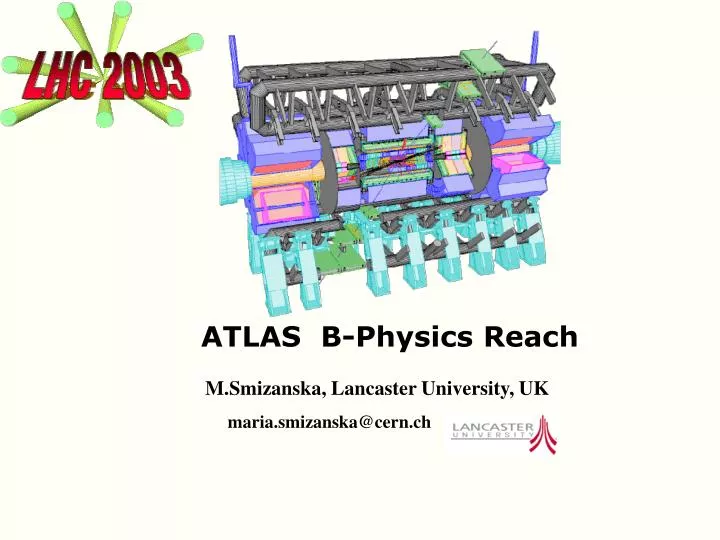 atlas b physics reach