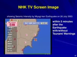NHK TV Screen Image
