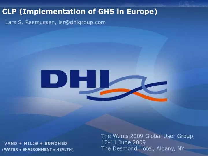 clp implementation of ghs in europe